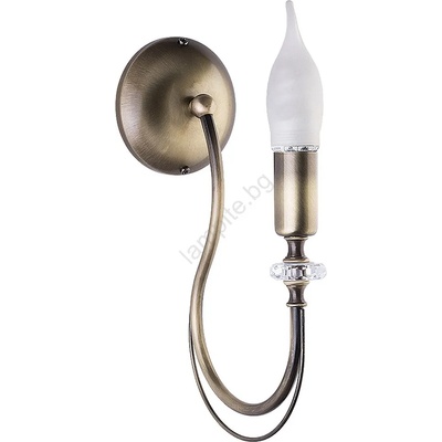 JUPITER 1635 - Стенна лампа MELANI 1xE14/40W/230V месинг патина (10701635)