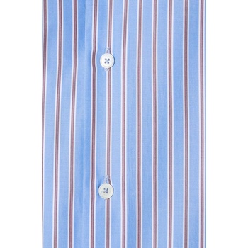 Paul Smith Памучна риза Paul Smith мъжка в синьо със стандартна кройка с класическа яка M1R-700Y-N02387 (M1R.700Y.N02387)