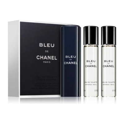 Chanel Bleu de Chanel toaletní voda pánská 3 x 20 ml