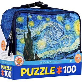 EUROGRAPHICS Детски пъзел Eurographics от 100 части - Кутия за обяд "Звездна нощ (91001204)