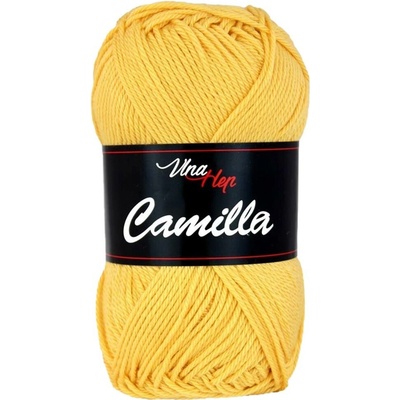 Vlna - Hep příze Camilla 8187 matná žlutá