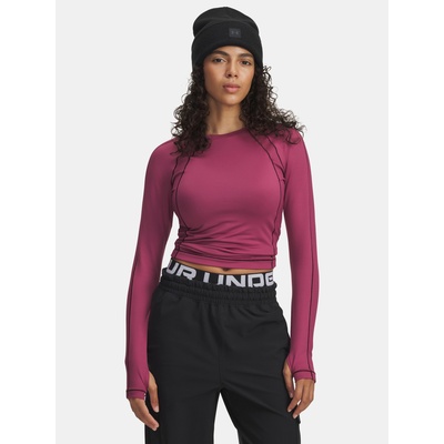 Under Armour Дамска тениска Under Armour UA ColdGear Textured Crew-RED Under Armour | Cherven | ЖЕНИ | XS