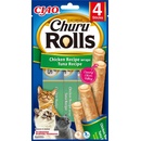 Churu Cat Rolls Chicken wraps&Tuna Scallop cr. 4 x 10 g
