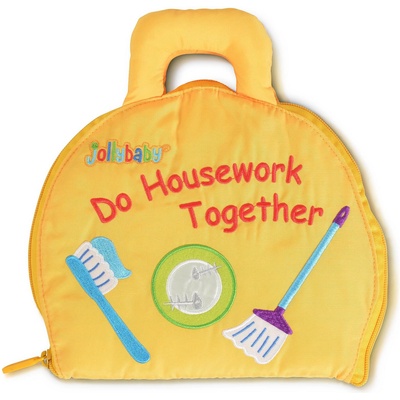 Jollybaby Мека книжка-чанта Do housework together 2103159 (111089)