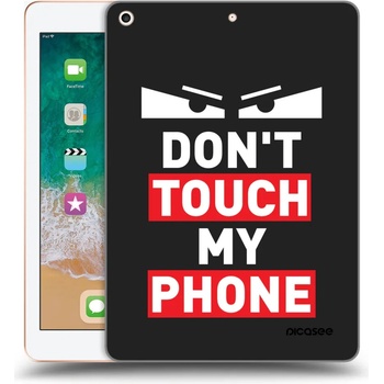 Picasee silikónový čierny obal Apple iPad 9.7 2018 6. generace Shadow Eye Transparent