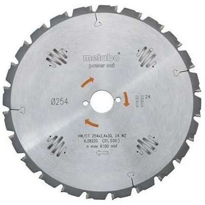 Metabo Pílový kotúč HW/CT 190x20, 14 WZ 25°