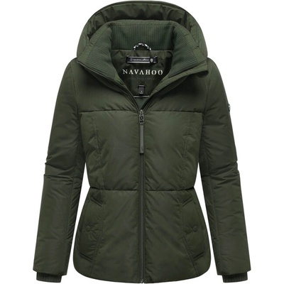 Navahoo Дамско зимно яке FLÜSTERFEE 14 с голям качулка, dark olive (N-104-880.FLÜSTERFEE14.418_dark_olive)