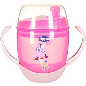  Неразливаща се чаша, Meal Cup, 180 мл. , цвят розов - Розов