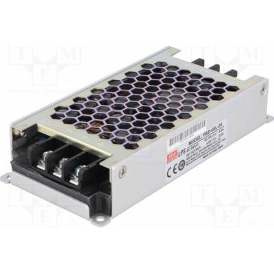 MEAN WELL RSD-60L-24 Měnič: DC/DC; 60W; Uvst: 18÷72VDC; Uvýst: 24VDC; Ivýst: 2,5A; RSD