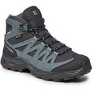 Salomon X Ward Leather Mid GTX W 471820 dámské vyšší nepromokavé India ink