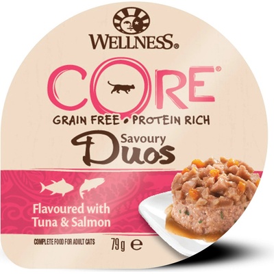 Wellness Core Signature Selects Tuniak s lososom v šťave 79 g
