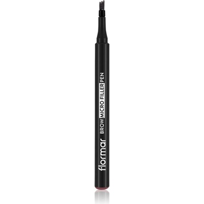 Flormar Brow Micro Filler Pen маркер за вежди цвят 003 Brown 1.1ml