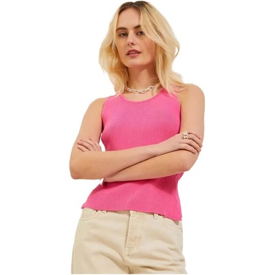 Тениска Jack & jones April sleeveless T-shirt - Pink (Carmine Rose)