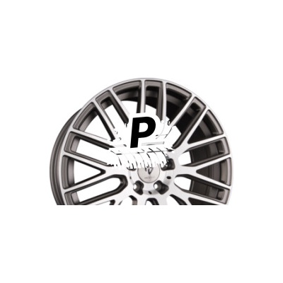 MB DESIGN KV4 7,5x18 5x108 ET45 matt grey polished