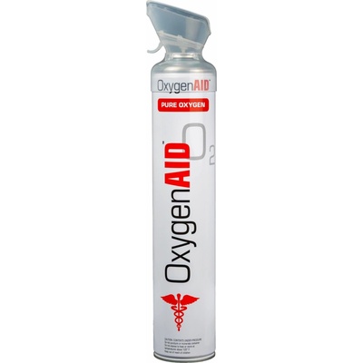 OXYGEN AID, doplňkový kyslík v plechovce, 6 × 14 L