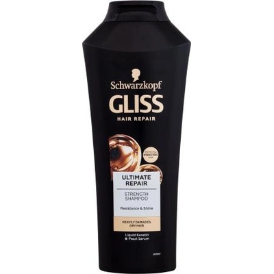 Schwarzkopf Gliss Ultimate Repair Strength Shampoo 400 ml регенериращ шампоан за изтощена и суха коса за жени