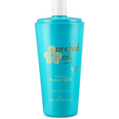 Kléral System Orchid Oil Keratin Havané Gold Shampoo šampon pro normální vlasy 1000 ml