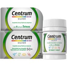 Centrum Silver multivitamín pre starších dospelých nad 50 rokov 30 tabliet