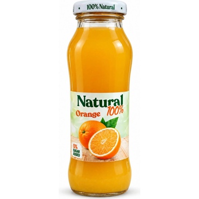 Natural 100 % pomarančová šťava 200 ml