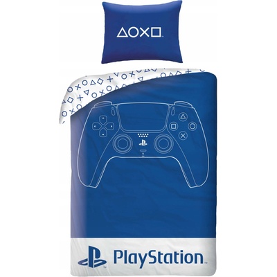 Halantex obliečky z mikrovlákna PlayStation zapínanie na zips 70x90 140x200