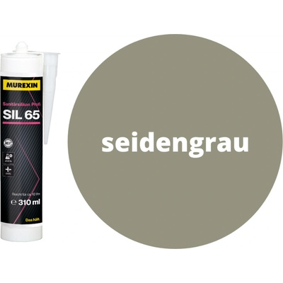 Murexin SIL 65 Profi Sanitárny silikón 310 g seidengrau