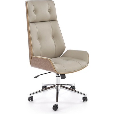 Halmar Работен офис стол webster орех / бежов