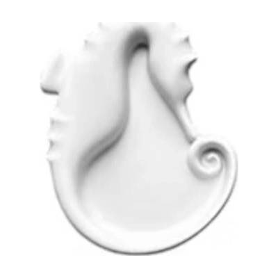 Talířek Cookplay Oceancook Seahorse 9 × 9 × 1cm, matný bílý