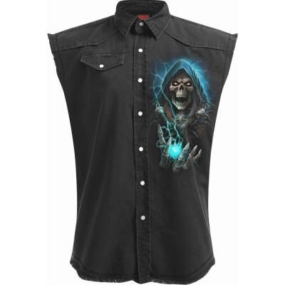 RukaHore Spiral Stairs košeľa Dead Metal black print unisex čierna
