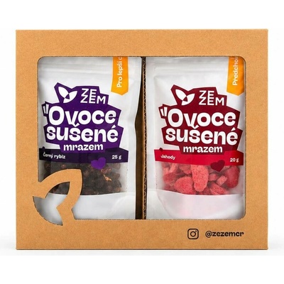 ZEZEM Dárkový balíček: 6x ovoce sušené mrazem