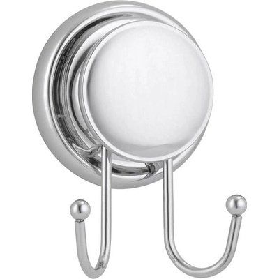 DuraHome Háček dvojitý, s přísavkou, GORGONA 39849, chrom – Zboží Dáma