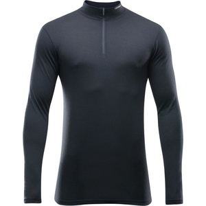 Devold Мъжко мериносово термобельо Devold Breeze Half Zip Neck Merino base layer - Black (015-0634-0111)