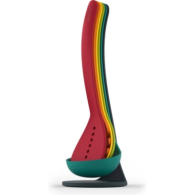 Joseph Joseph Комплект прибори за готвене NEST PLUS, 5 бр. , с поставка, многоцветен, Joseph Joseph (JS10124)