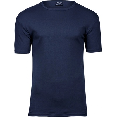 TeeJays Tričko Interlock TJ 520 krátký rukáv pánské modré indigo