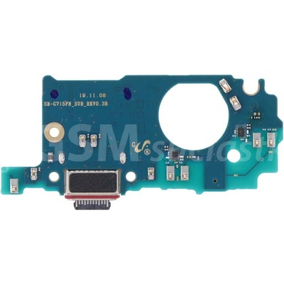 Doska nabíjania Samsung G715 Galaxy XCover Pro - nabíjací konektor, mikrofón Variant:: nabíjací konektor, doska a mikrofón