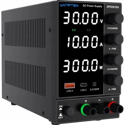 Laboratorní napájecí zdroj Techrebal ZESTAW-FE1F-684AB 300 W, 0-10 A, 0-30 V