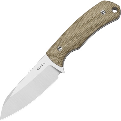 Kizer Field Mouse 14C28N,Satin,Norplex UltreX Micarta 1135A4