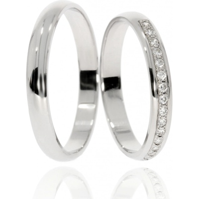 Zlatnictví Helios Zlaté snubní prsteny L 93