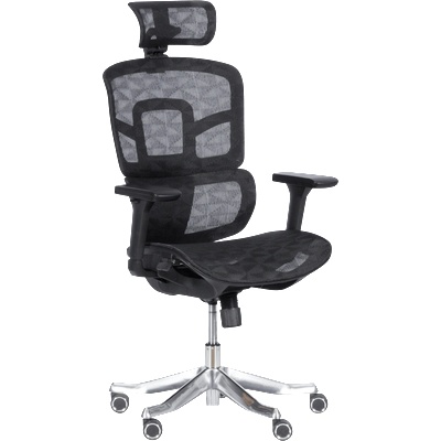 Ергономичен стол Carmen 7583 - черен (3520407)