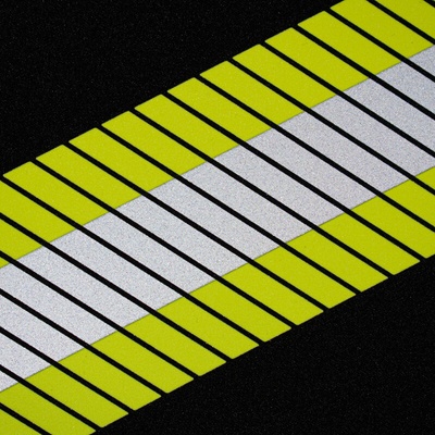 Takoy Reflexný nažehľovací pásik žltý 5cm