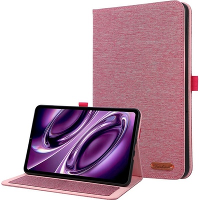 Vsetkonamobil 145907 FABRIC Zaklápací obal pre Xiaomi Redmi Pad 2 9.7 / Redmi Pad 2 SE ružový