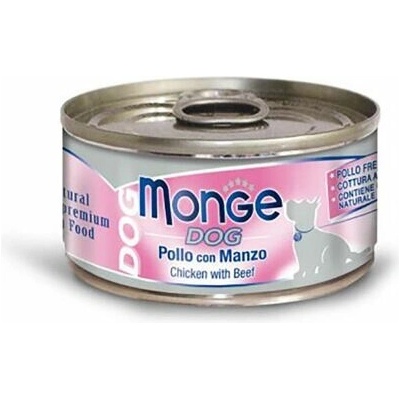 Monge Adult Dog Natural kuřecí maso s hovězím 95 g