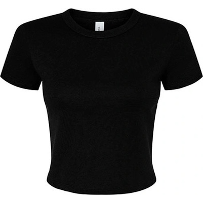 Bella Dámsky crop top BL1010 Solid Black Blend