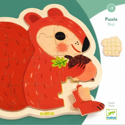 Djeco puzzle Veverka