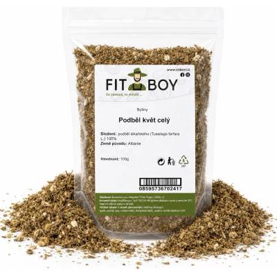 FITBOY Podbeľ kvet celý 100 g