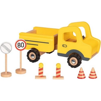 Goki Nákladné auto s dopravnými značkami 23 cm