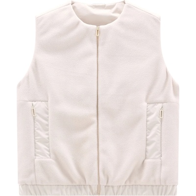 Jeanne Baret Дамски поларен елек Jeanne Baret Women's Rochefort Cargo Vest Synthetic vest - Snowdrop - размер 36 (EU) (132-1516-0412)