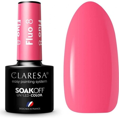 Claresa Gél lak FLUO 8 5 g