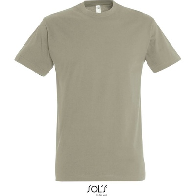 Sol´s Imperial pánské tričko z těžké bavlny khaki