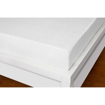 Xhouse Prostěradlo froté bílé Exclusive 190g/m 90x200