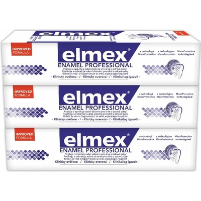 Elmex Opti-namel Seal & Strengthen 3 x 75 ml